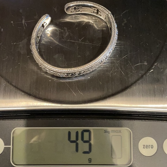 Judith Ripka Diamonique cuff bracelet - Picture 6 of 6